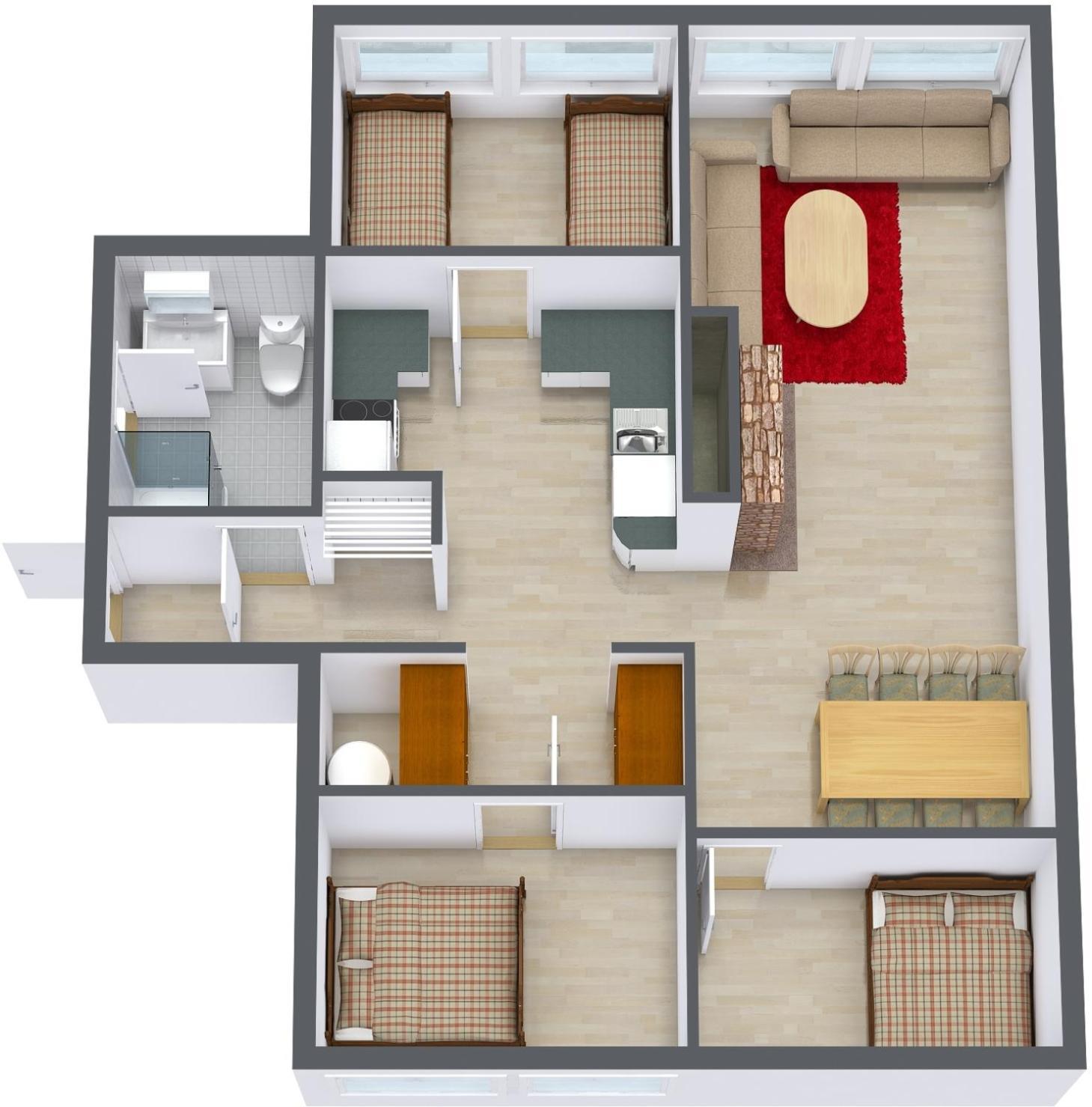 Hemsetunet Apartment *